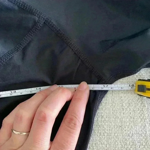 Nike Women’s Cycling Running Romper One Piece Black Size 10 - Picture 8 of 10